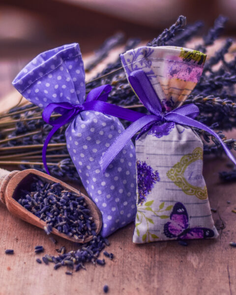 Levendula illatzsák - Levendula Virággal Töltött