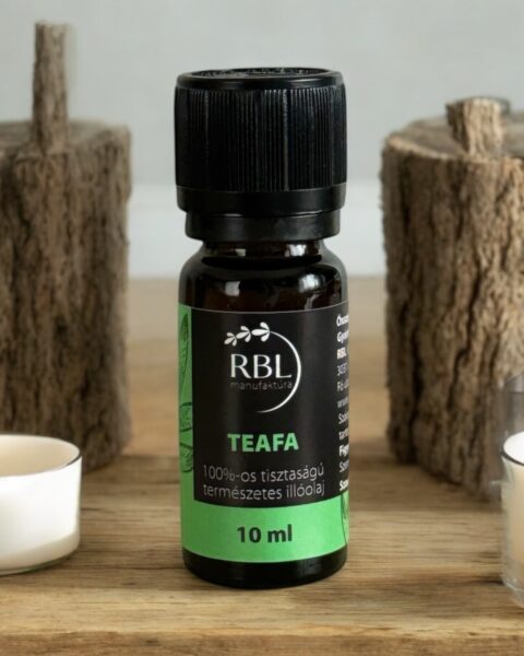 100%-os teafa illóolaj antibakteriális és bőrápoló hatással