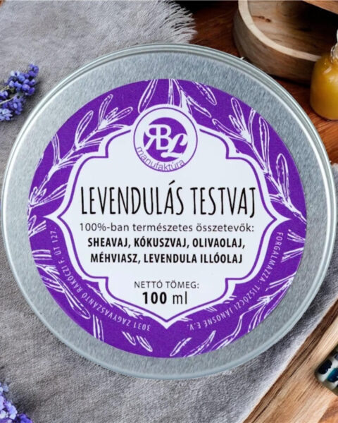 levendulás testvaj
